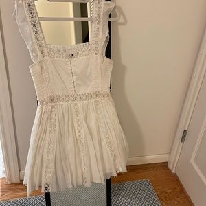 White free people dress
